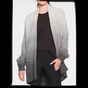 Athlete wool cashmere Lucca wrap cardigan